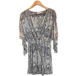 Parker Catalina Dress in Draco black and white small